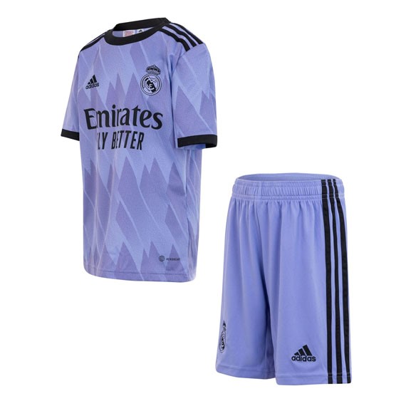 Camiseta Real Madrid Replica Segunda Ropa Niño 2022/23